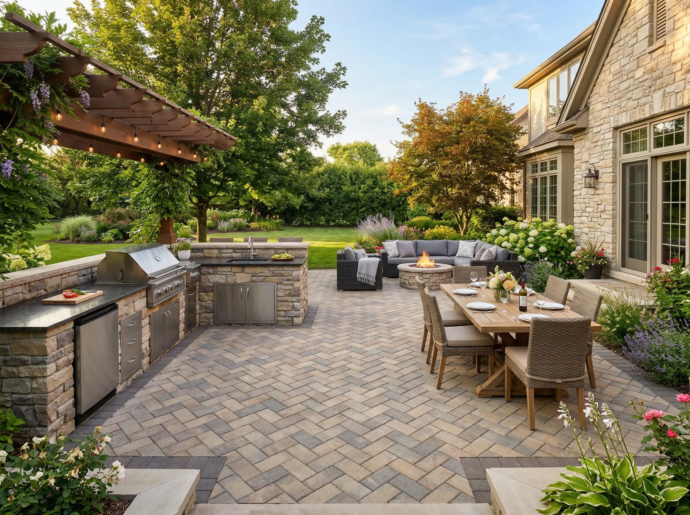 Masonry services in Cleveland Heights OH by Uston Roof and Masonry