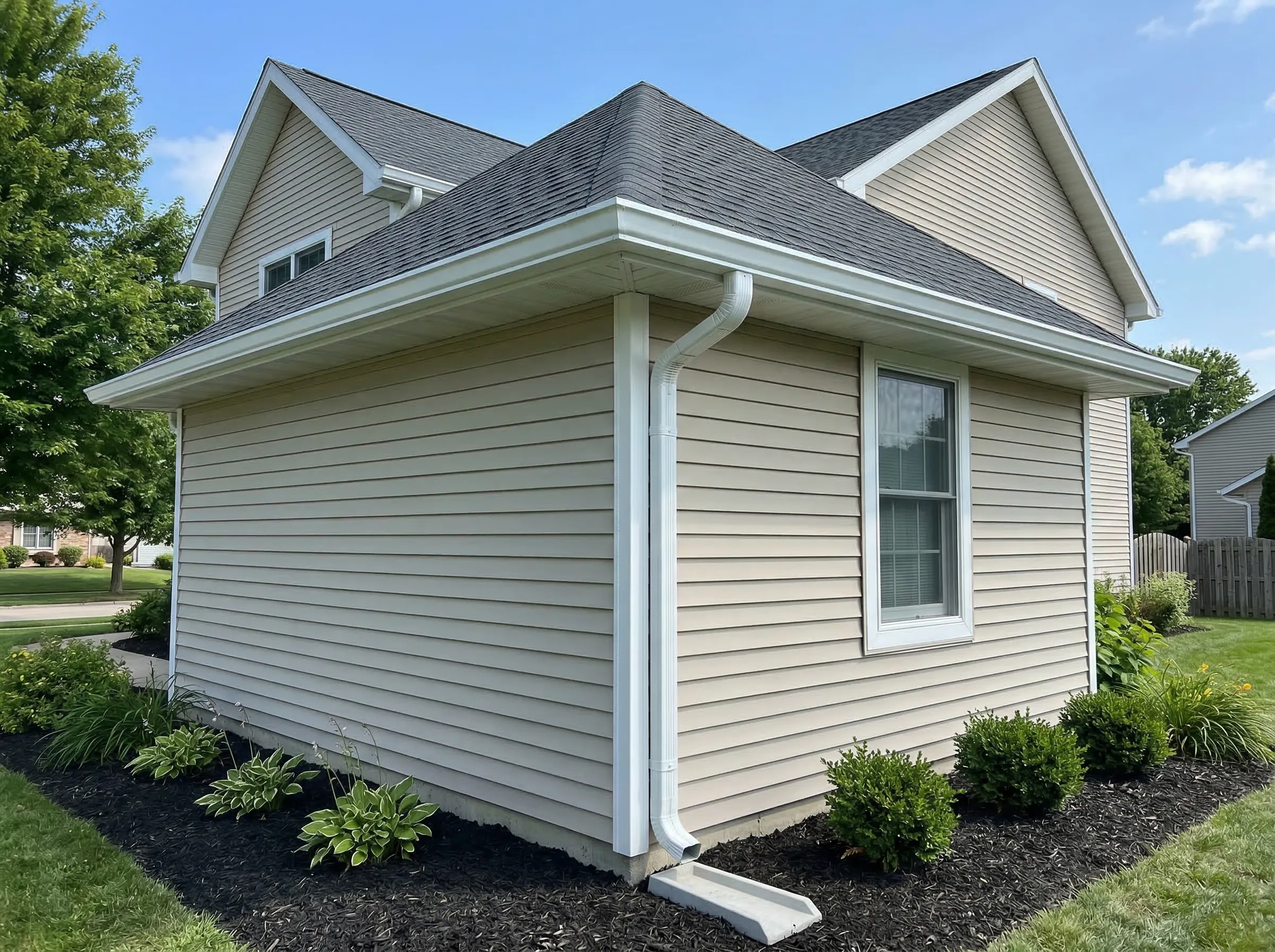 Water damage prevention gutters Cleveland Heights