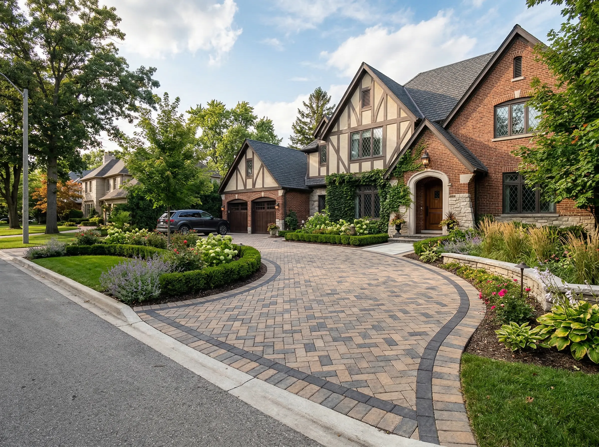 Custom Paver Driveway Installation in Cleveland Heights OH