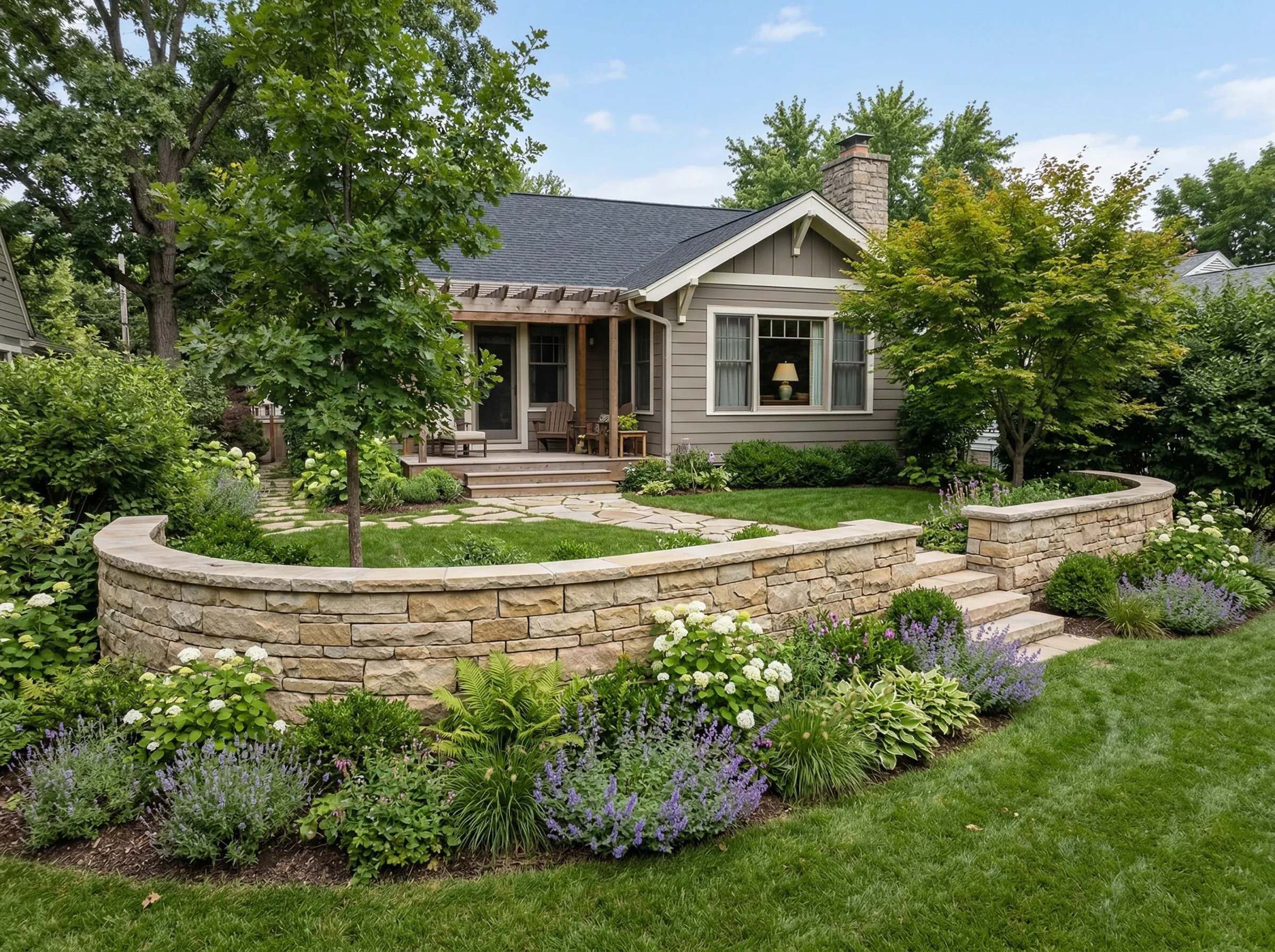 Retaining Wall Construction in Cleveland Heights OH