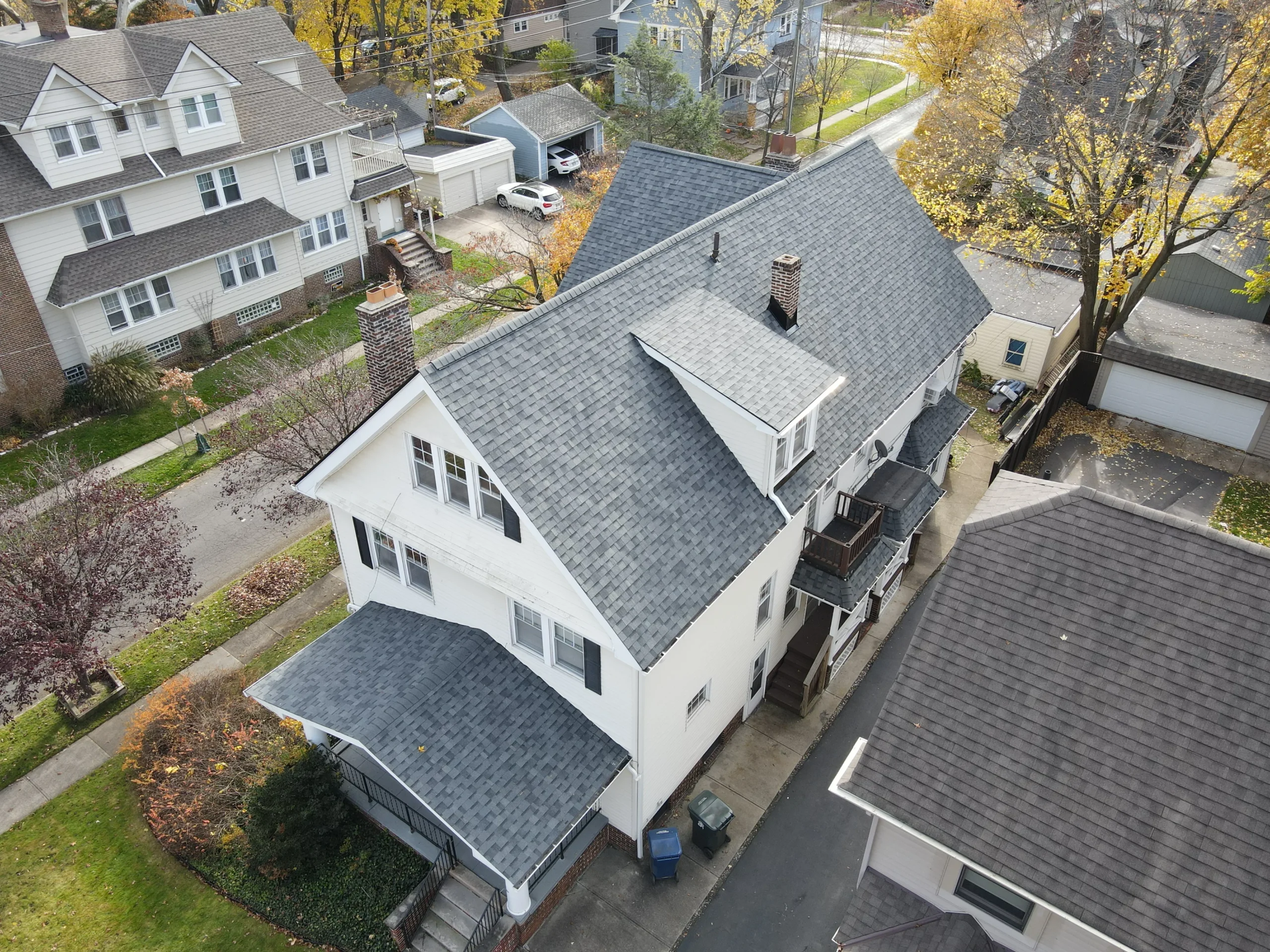 Cleveland Heights Roof Granule Layers Detail