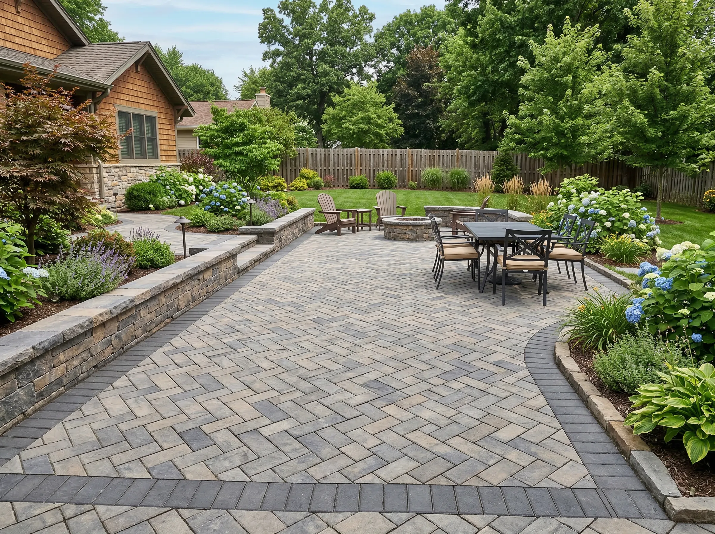 New Paver Patio Design Ohio