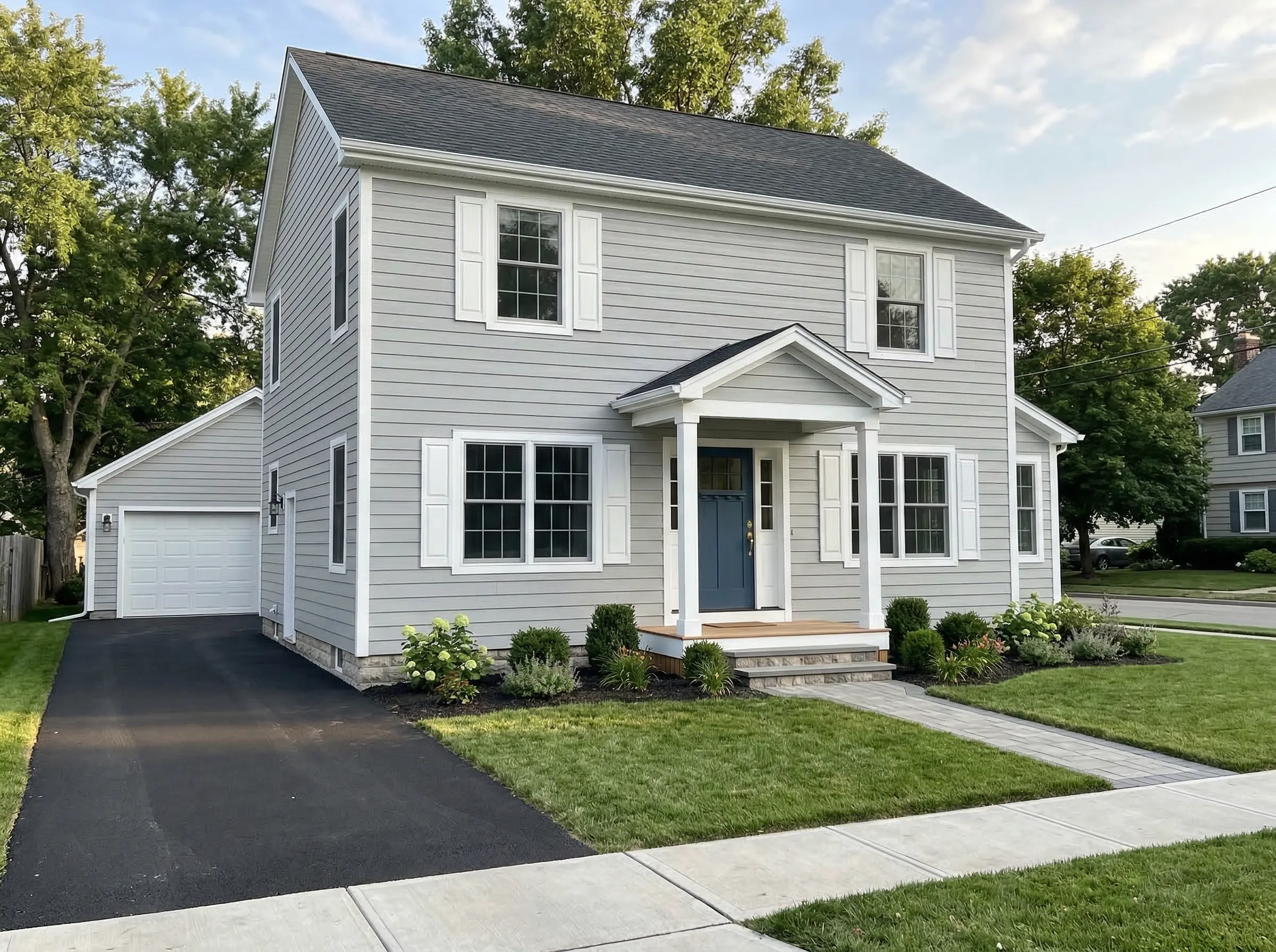 Fiber cement siding installation in Ohio
