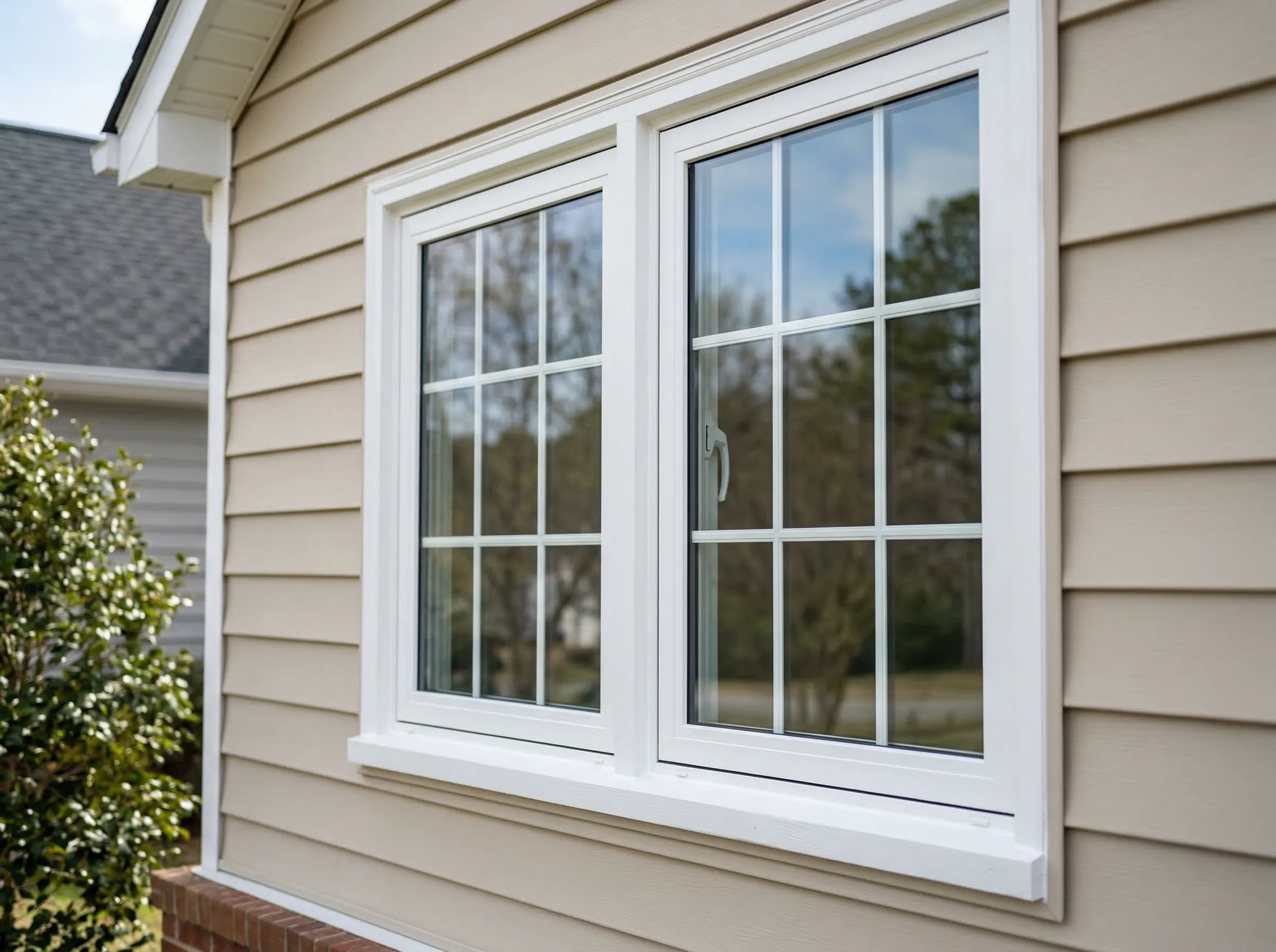 Ohio home window upgrade completed by Uston Roof & Masonry